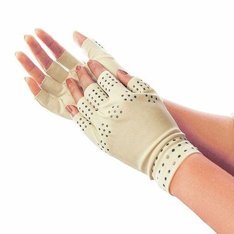 Magnetic Fingerless Therapy Gloves